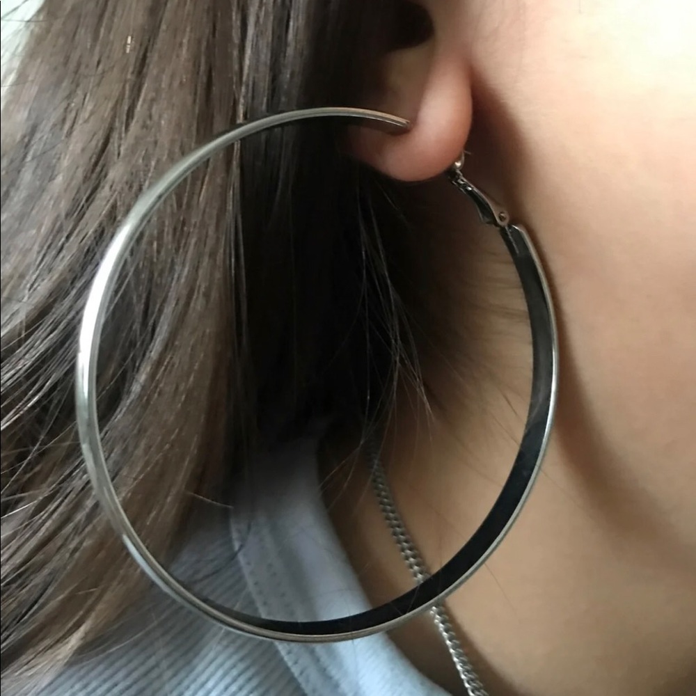 Cute Thick silver semi heavy
